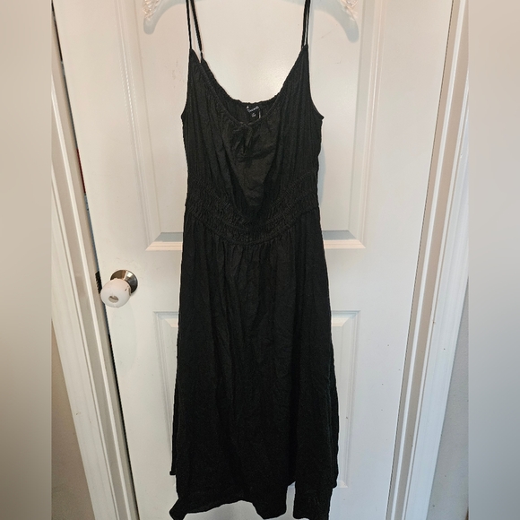 Madewell Linen Blend Sophia Cami Midi Dress - Picture 3 of 8